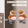 Anti-Collision Sticker Strong Buffering Rubber Bumper Relief Toy for Soft Stress Fat Dog Furniture Corners Cabinets