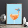 Colorful Cocktail Drink Good Posters And Prints Canvas Printing Wall Art Picture For Living Room Home Decor Gifts