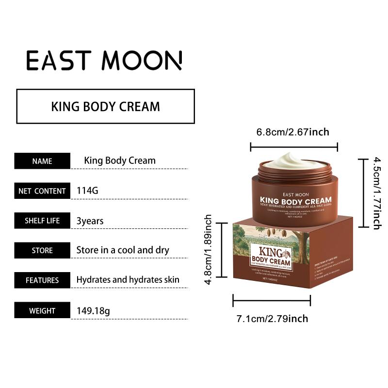 Mens Moisturizing Body Cream Revitalizes Skin With Gentle Fragrance Easy to Use Before Bedtime Hydration