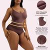 Plus-size Postpartum Hip Lift Seamless Shapewear Women's Corset Full Body Halter Midriff One-piece Underwear