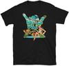 Aloha Hawaii Big Wave Kona Beer Pure Cotton T Shirt Men Black