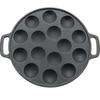 MINI 15 PANCAKES CAST IRON FRYING PAN