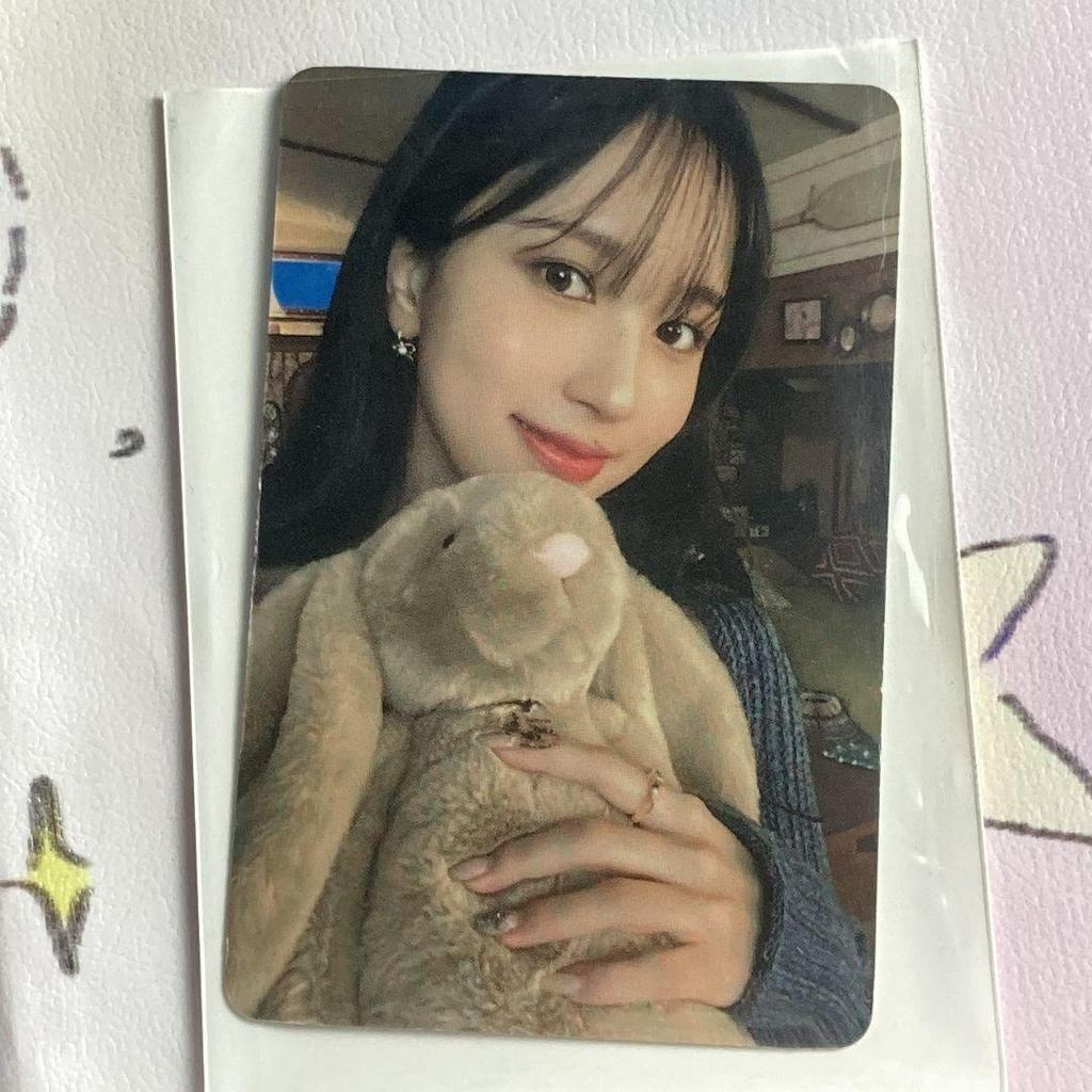 [USED] TWICE Mina Korea With YOU-th Pre-Recording Sanok Trading Card