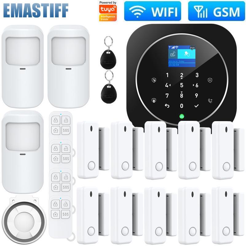 Smart Home Diebstahlwarnanlage mit Dual-Netzwerk (GSM & WiFi)