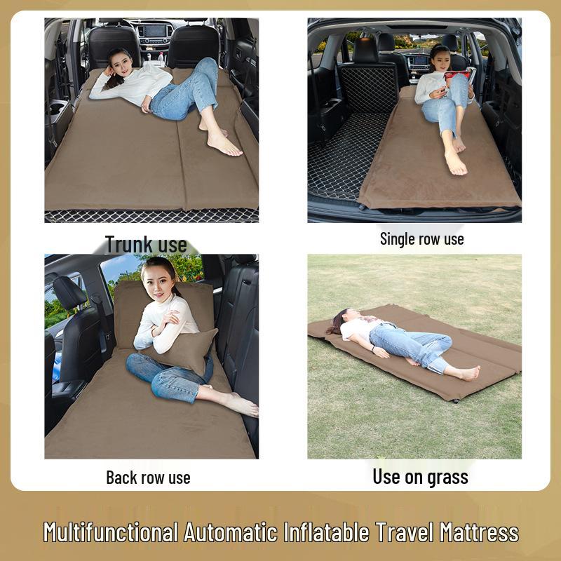 Volkswagen Tiguan L PRO Car Trunk Mattress: Automatic Inflatable Rear Seat Sleeping Pad for SUV.