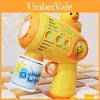 Rechargeable Bubble Machine With Cartoon Rabbit Dinosaur Duck Design For Toddler Entertainment