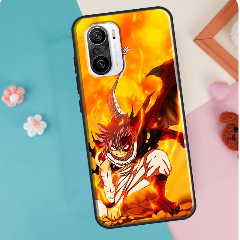 Natsu Erza Fairy Tail Case For POCO F3 F1 F2 M3 M4 X4 Pro GT X3 Pro Cover For Xiaomi Mi 11 Lite 12 X Mi 11T Pro