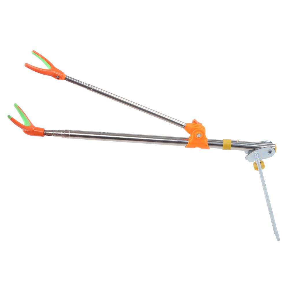 Fishing Rod Bracket Stainless Steel Insertion Multifunction Fish Pole Tackle Supplies2.1 Meters