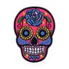 Patchion Mexican Skull Calavera Light Pink - Sew-on - Embroidered Patch/Badge/Emblem