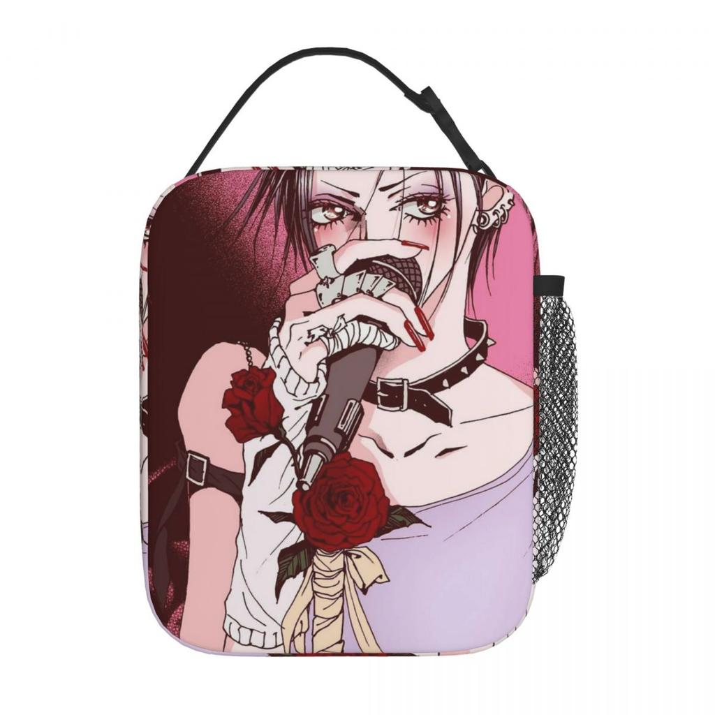 Nana Anime Osaki Eyes Insulated Lunch Bag for Kids School Cooler Thermal Food Box Tote Portable Lunch Boxes Container