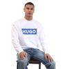 Hugo Mens Niero Logo Crew Neck Sweatshirt