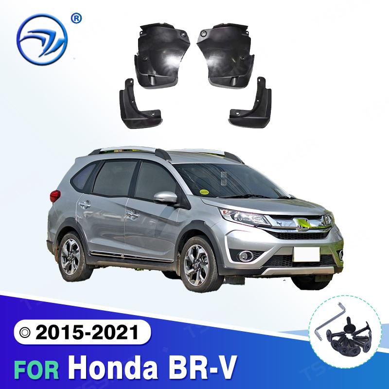

For Honda BR-V 2015- 2016 2017 2018 Fender Mudguard Mud Flaps Guard Splash Flap Mudguards Car Accessories 2015-2021