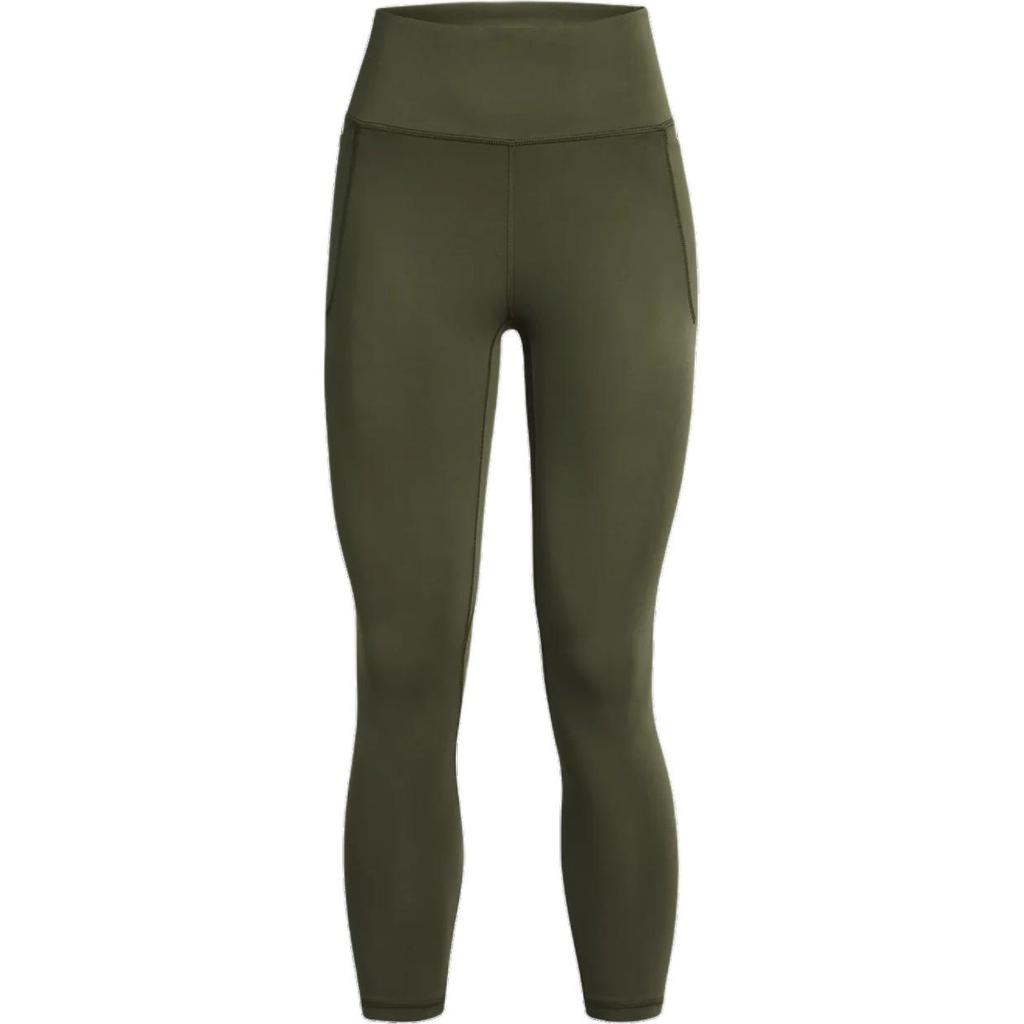 Under Armour Meridian Comfortable Casual Fashion Tight Nine-Point Sports Pants Women Bottoms Dark-Green 1382525-390