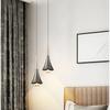 Lamp Mini LED Pendant Light, Modern Aluminum Anti-Glare Hanging Lights, Height Adjustagble Bedside Lamps For Dining Room Bedro
