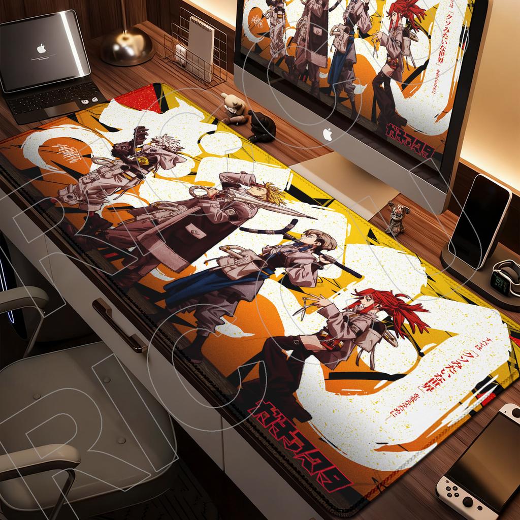 XXL Rubber Mouse Pad Carpet Laptop Japan Anime Gachiakuta Rug 40x90cm Mouse Mats Gamer Keyboard Gaming PC Accessories Desk Mat