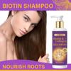 Biotin & Collagen Shampoo - Refresh Scalp and Stronger Hair Volume  - Deeply Clean & Care for all Types Hair,100ml
