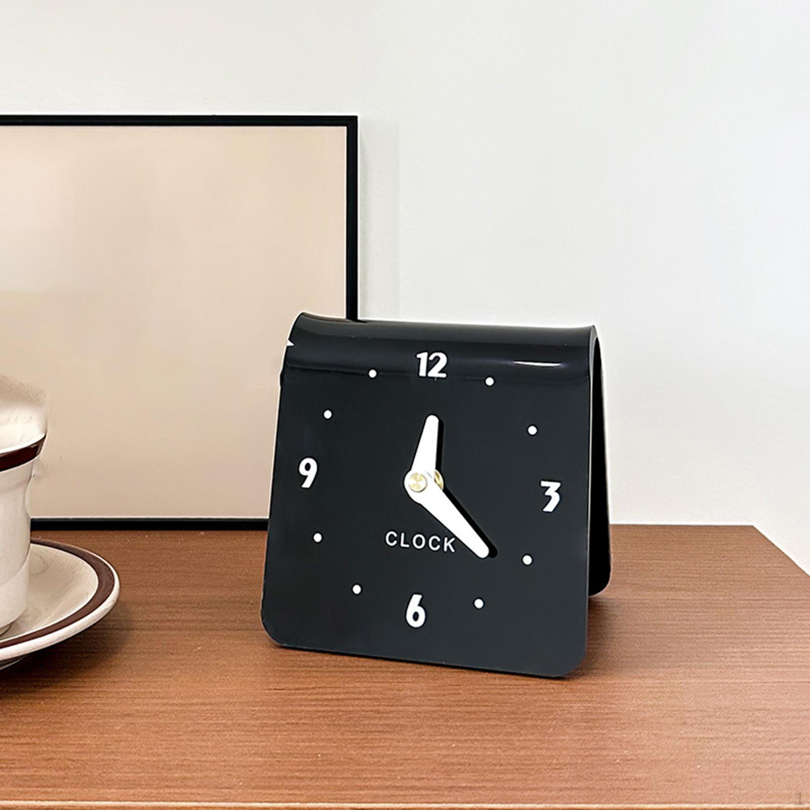 

Часы настольные орнамент минималистский тихий для прикроватной полки офиса спальни общежития L