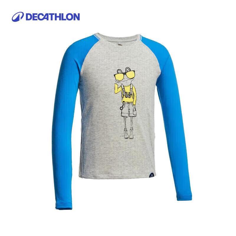 

Decathlon Kids Long Sleeve Cotton T-Shirt 90cm