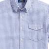 Polo Ralph Lauren SS23 Plaid Collar Single-Breasted Long Sleeve Shirt Men Shirts Blue MNPOWOV16822875-400