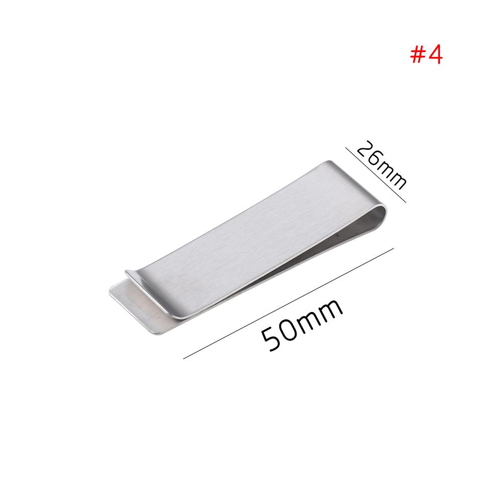 School Office Supply Stainless Steel Handmade Leather Brass Clips Stainless Steel Pen Holder Clip Journal Notebook Paper Folder