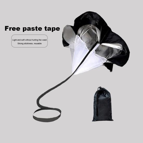 Resistance Parachute Adjustable Waistband Wear-resistant Good Tenacity Reusable Portable Running Speed Training Training Fitness Drag Parachute
