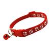 Fashion Cats Accessory Collar with Bells Bright Color Lovely Print Cats Neck Collar For Outdoor Walking Training Use
