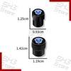 AUQ1 4Pcs/Set Car Wheel Tire Valve Caps Tyre Air Stem Covers Dustproof Waterproof Decoration For GAZ Gazelle Badge Auto Accessories