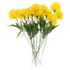 Amosfun Artificial Set of Mini Simulation Dandelion for Interior Home Dandelions, 12, Size, Branches, Decoration, Parties, Weddings, Decor.