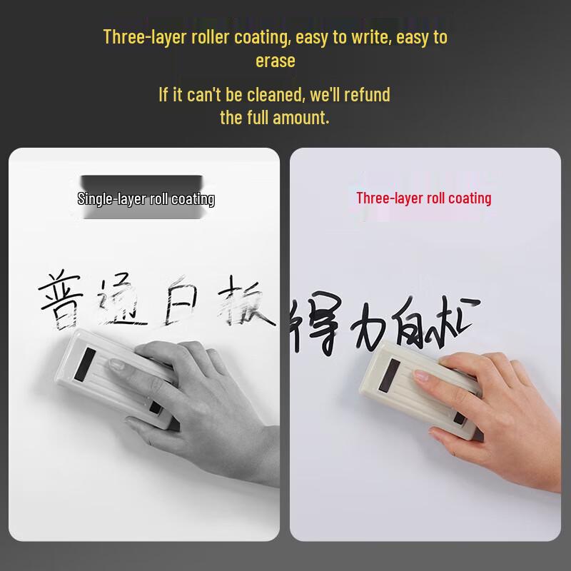 Deli Magnetic Mobile Double-Sided Whiteboard