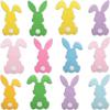 Color Easter Bunny Embroidery Cloth Sticker Children'S Clothes Holiday Decoration Patch Sticker Computer Embroidery Label Little Rabbit