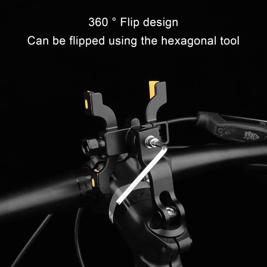 Lenker-Handyhalter Rutschfest Stabile Klemmung Fahrrad-Handyhalterung Fahrrad-Rückspiegelhalterung für Rennrad Outdoor-Radfahren