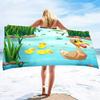 Duck Beach Towel Chair Thick Soft Quick Dry Lightweight Absorbent Towel Blanket Extra Large Pool Swim Travel Soft Towel Blanket
