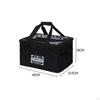 Outdoor Cookware Carrier Versatile Large Capacity Camping Bag Adjustable Dividers Foldable Gear