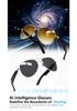 AI Smart Bluetooth Sunglasses: Real-time Translation In 100+ Languages, Call Support, and Music Streaming.