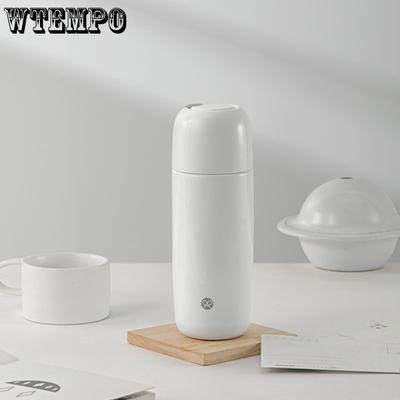 Multifunktionell Bärbar Termosmugg 400ml Vakuumflaskor Bärbar Termosmugg i Rostfritt Stål Vattenflaska Rese-Temugg Kontors-Termosmugg