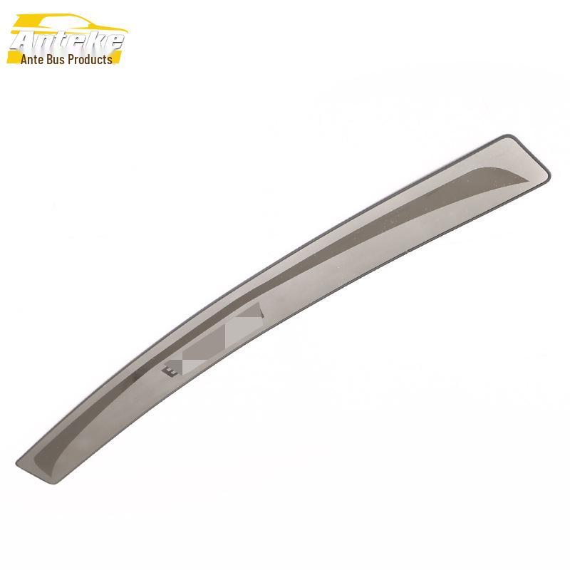 Elantra Rear Bumper Guard: Stainless Steel Tailgate Protection Pedal & Decorative Sticker
