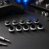 10Pcs Retaining Ring Push Button Hole Filler Joystick Button Replacement  For Arcade Machine