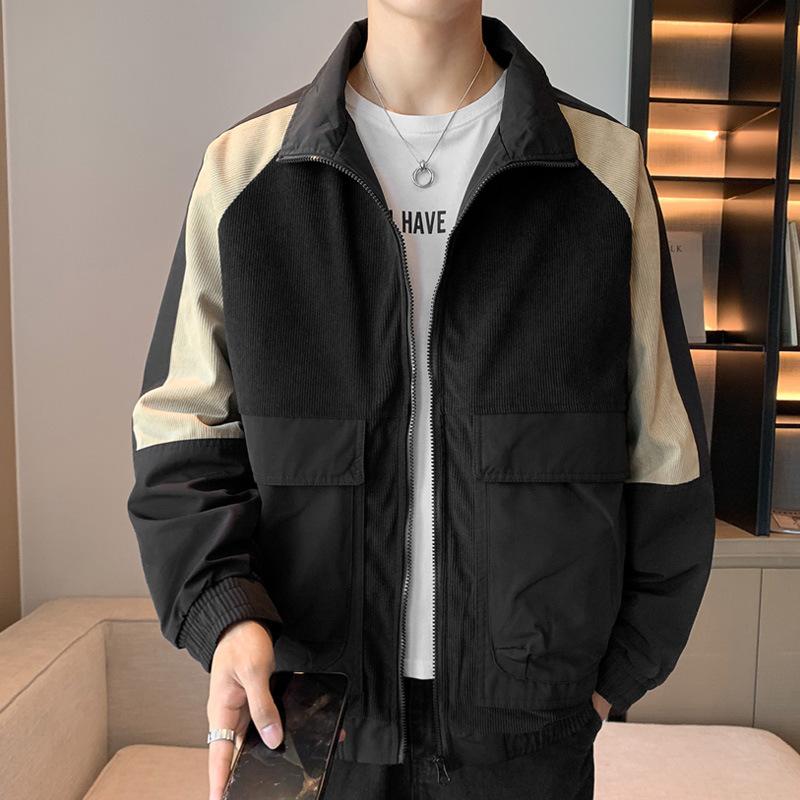 Jackets, men's clothing, spring and autumn, new baseball uniforms, jackets, men's Korean workwear, plus size trendy coats, men's fashion