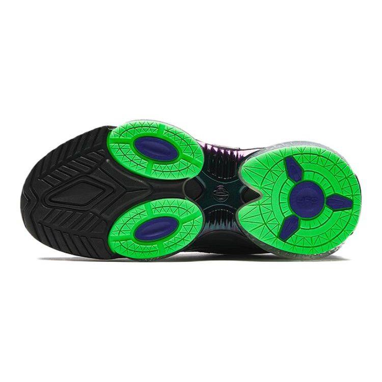 Anta Kids UFO 5.0 Sports Comfortable Non-Slip Wear-Resistant Low-Top Running Shoes Kids running shoes Black Blue 312335588R-1