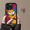 Kawaii Classic G-garfields Cat Phone Case For IPhone 17 16 15 14 13 12 11 Pro Max 16E Plus INS Soft Cover