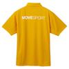 Move Sports Descente Short Sleeve Polo Perfect for and YO00 Men's Shirt, Moisture-Wicking, Quick-Drying, Training, Running, Walking, (ST5SHS05M)