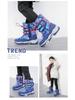Bobodou Girls' High-Top Snow Boots - Non-Slip, Velvet-Lined, Thickened Winter Cotton Shoes 2025