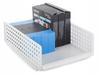 Document Organizer Office Binders Shelf Folding Toolbox White