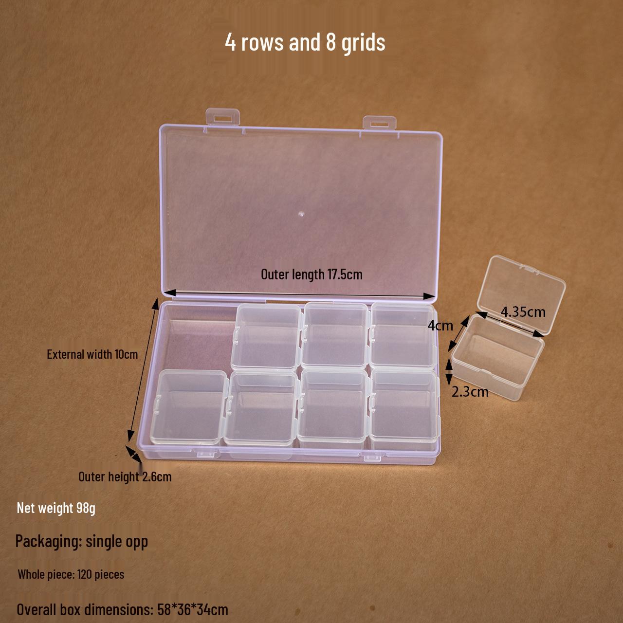 

Diamond Painting Gift Box: 14 & 30-Grid Bead Storage for DIY Projects & Small Ornaments