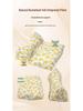 Buckwheat Husk Diamond-Shaped Neck Pillow: Multi-Functional, Detachable, Washable Floral Design