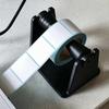 Support de rouleau d'étiquettes à largeur réglable Imprimé en 3D Support de bobine de papier multi-tailles Support universel pour imprimante thermique