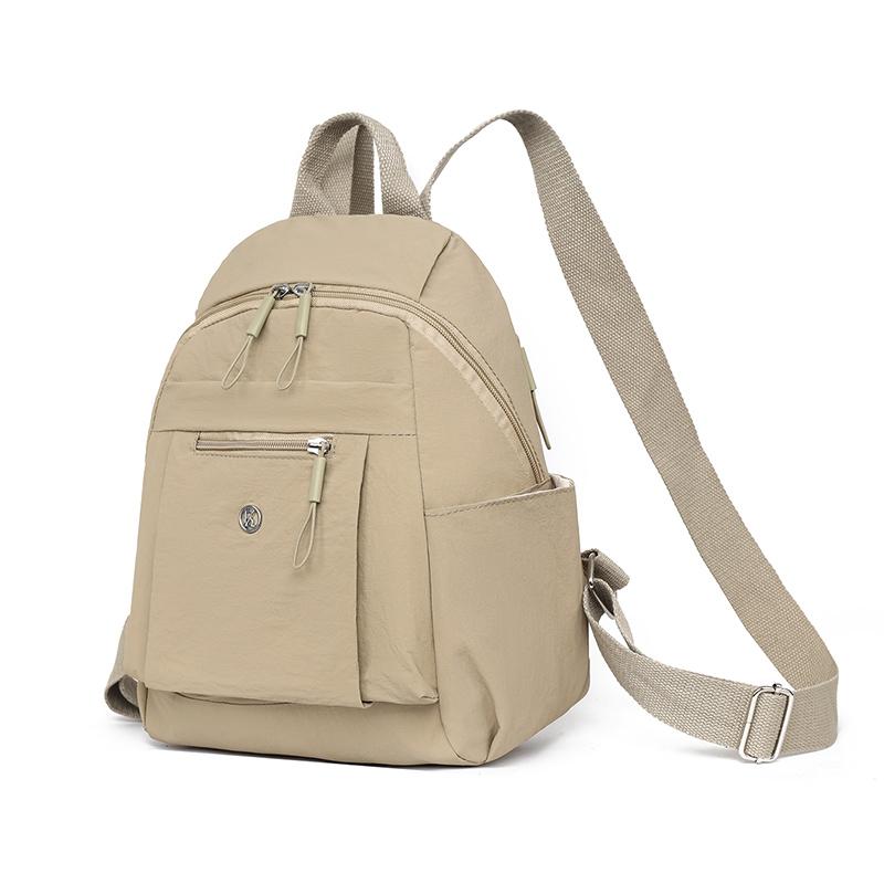 Neuer Stil Sommer Damen Umhängetasche Leichter Faltbarer Nylon Rucksack Handtasche Lässige Geldbörse