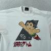 Vintage Astro Boy Shirt Herren XS Weiß Anime Grafik T-Shirt Cartoon USA Manga 90er