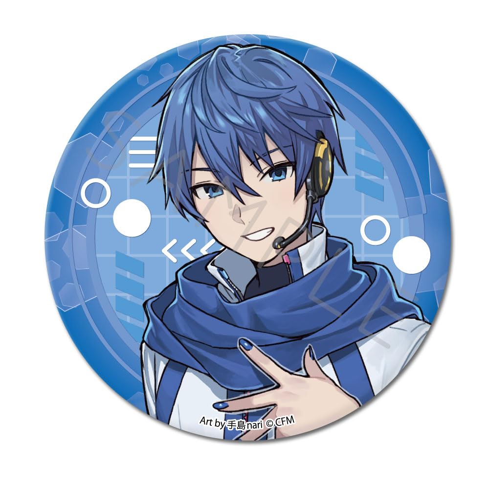 Hatsune Miku & Piapro Characters" Round Tin Badge [76mm] [6 Types Trading] Box of 6