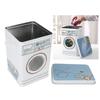 Laundry Powder Metal Box Large Capacity Metal Laundry Detergent Canister Container for Storing Washing Tablets Blue